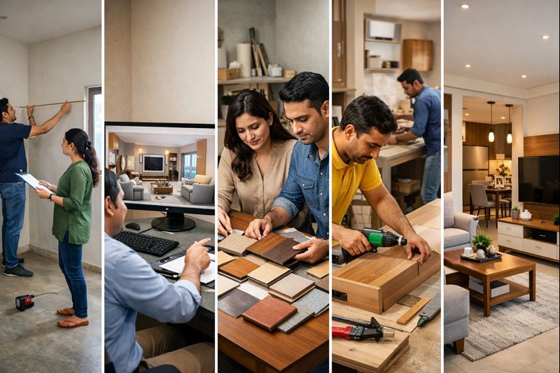 How Does Interior Design Process Work? Step-by-Step Guide