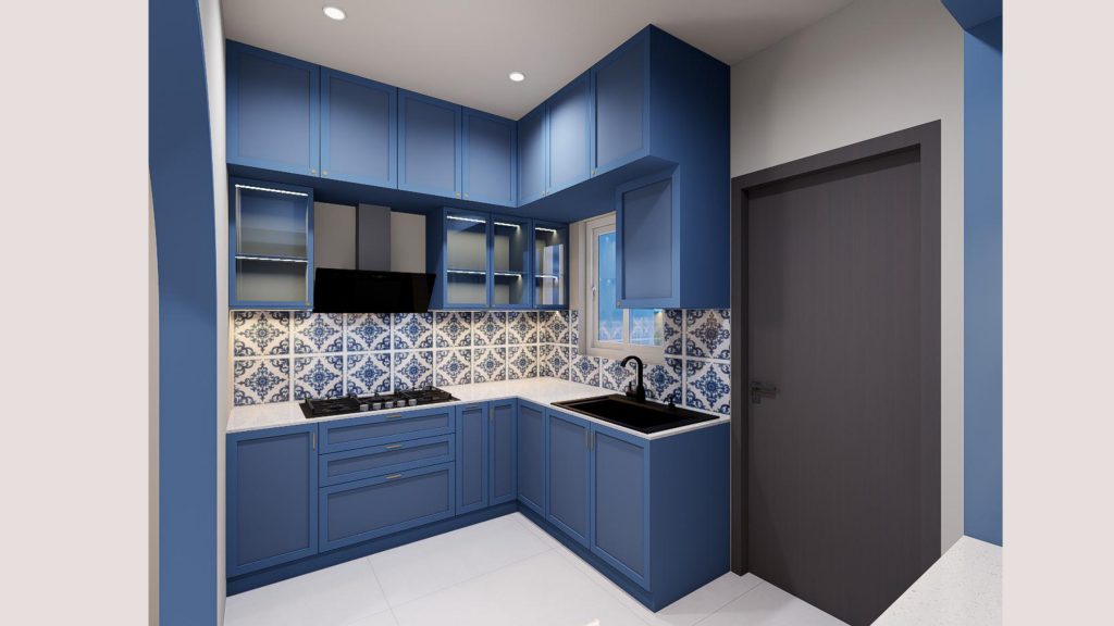 apartment Kitchen interior designers in hyderabad